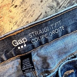 Gap 31/32 light wash vintage jeans straight